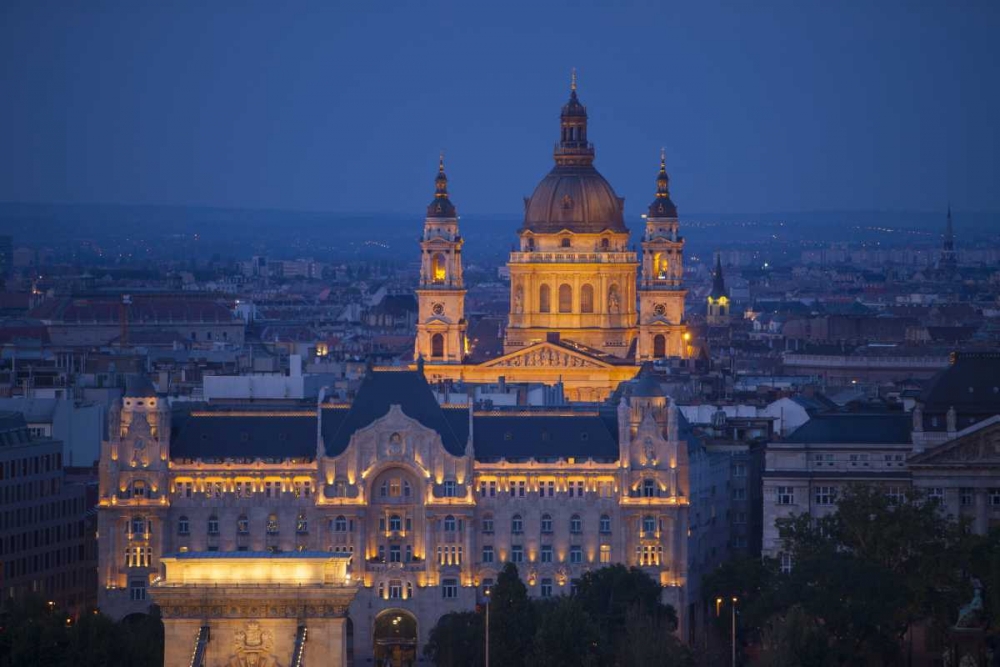 Art Print: Hungary, Budapest St Stephens Cathedral
