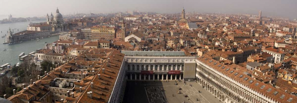 Art Print: Italy, Venice Looking down on San Marco Square