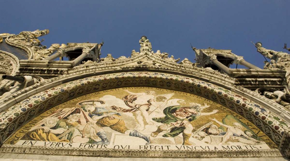 Art Print: Italy, Venice Facade of St Marks Basilica