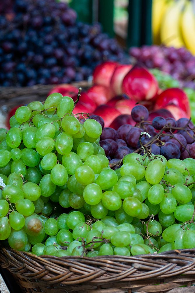 Art Print: Argentina-Buenos Aires San Telmo Market-aka Mercado San Telmo Fresh fruit