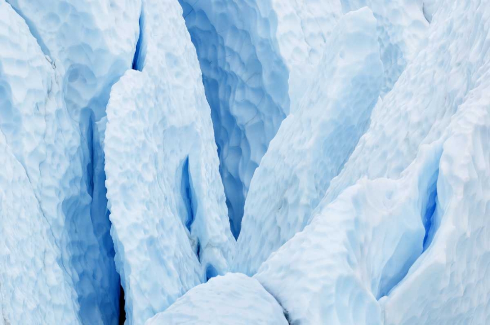 Art Print: USA, Alaska Matanuska Glacier close-up