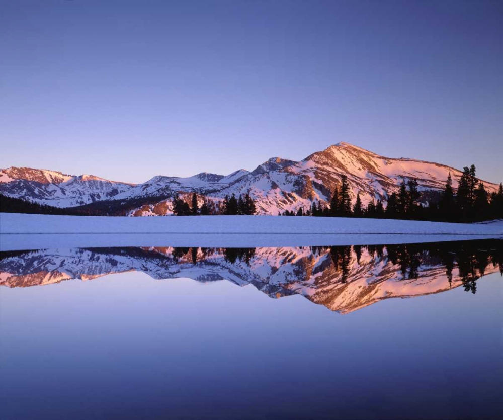 Art Print: California, Sierra Nevada, Mammoth Peak