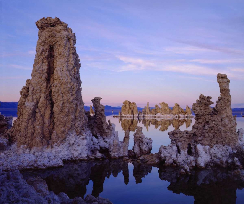 Art Print: California Tufa Formations on Mono Lake