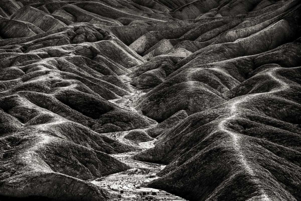 Art Print: CA, Death Valley Overview of desolate landscape