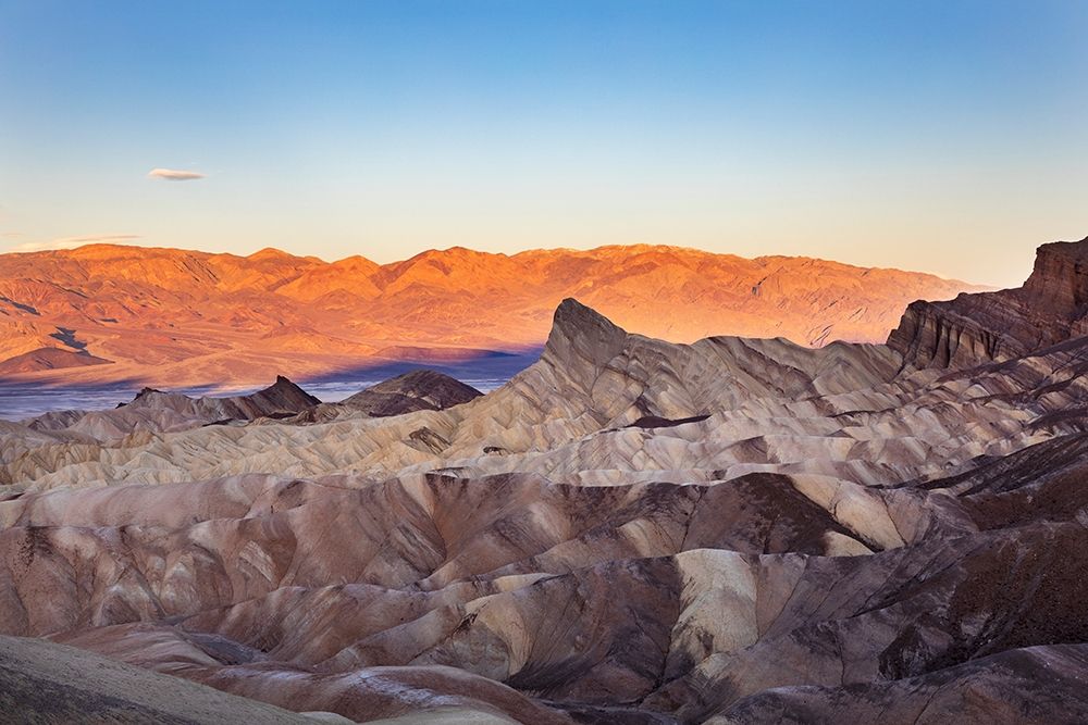 Art Print: Zabriskie Point in Death Valley National Park-California