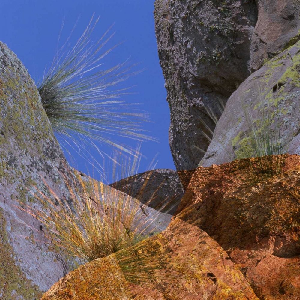 Art Print: USA, Colorado, Boulder Montage of boulders
