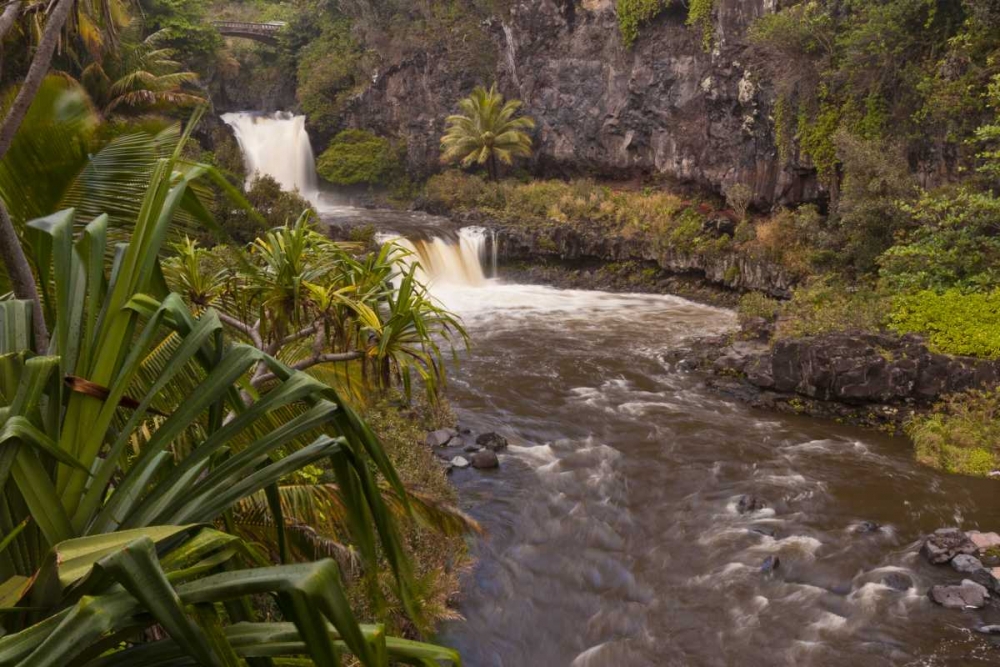 Art Print: HI, Maui, Haleakala NP, Seven Sacred Pools