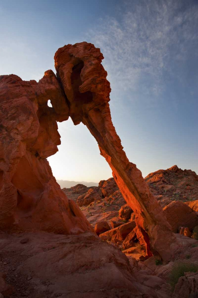 Art Print: Nevada, Valley of Fire SP View of Elephant Rock
