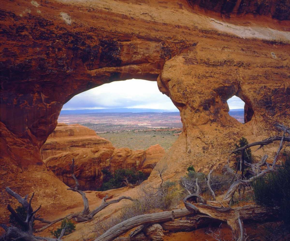 Art Print: USA, Utah, An Arch in Arches NP