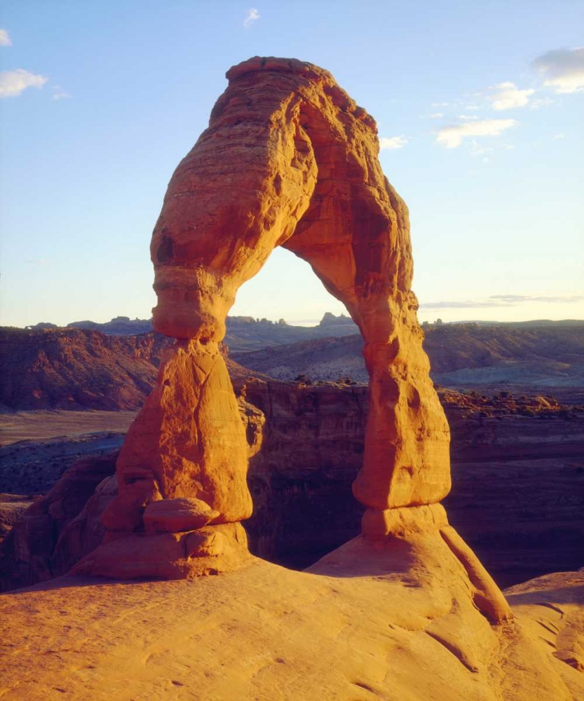 Art Print: USA, Utah Arches NP Delicate Arch at sunset