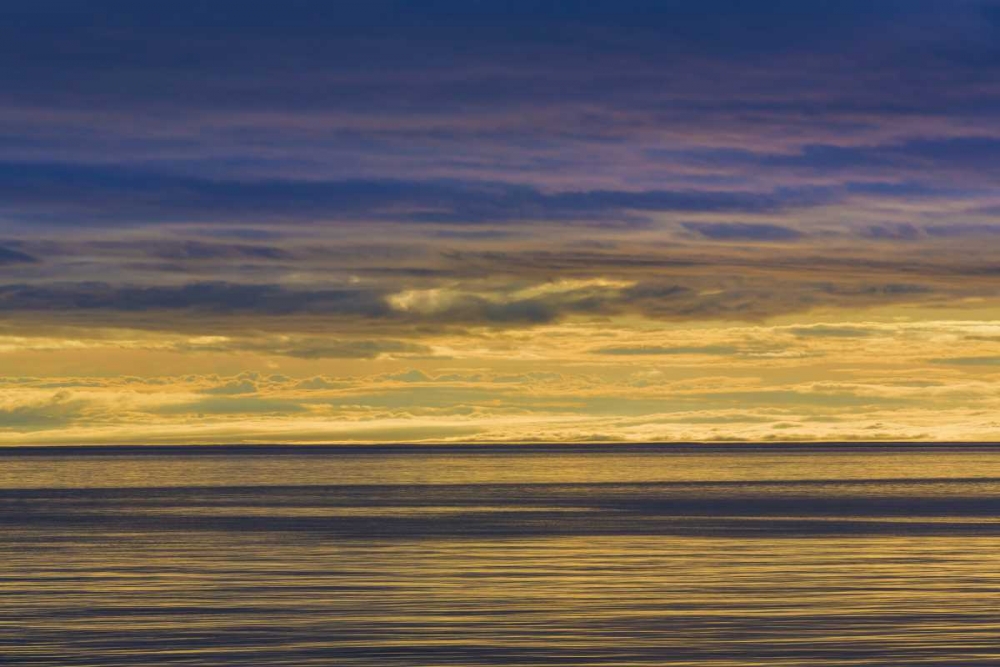 Art Print: Washington Sunrise on Strait of Juan de Fuca