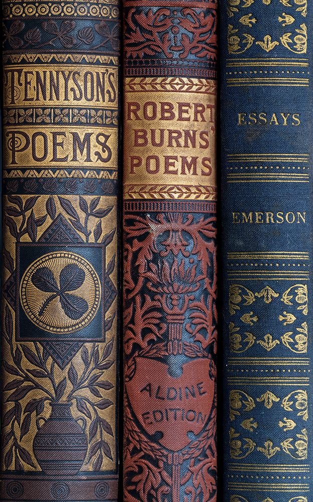 Art Print: USA, Washington State, Seabeck. Spines of classic books.