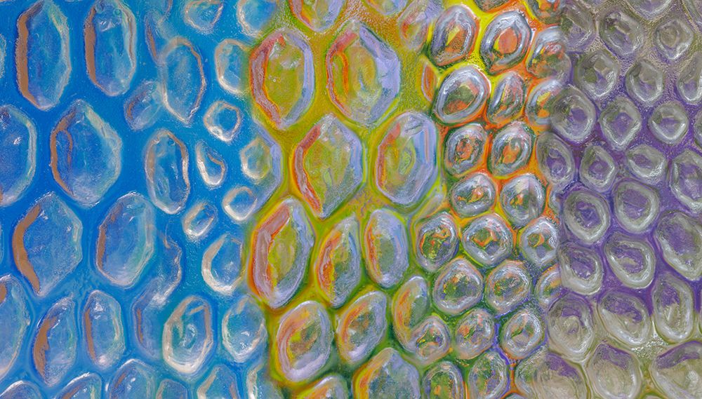 Wall art: USA, Washington State, Seabeck. Collage of shapes and colors., by Jaynes Gallery