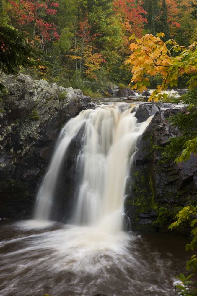 Art Print: Wisconsin, Pattison SP Little Manitou Falls