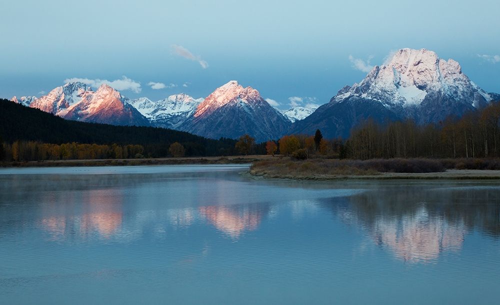 Art Print: Oxbow Bend-Autumn Sunrise