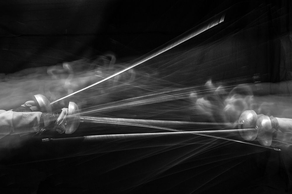 Art Print: Fencing #2