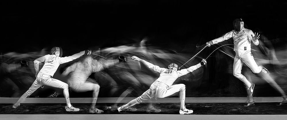 Art Print: Fencing #1