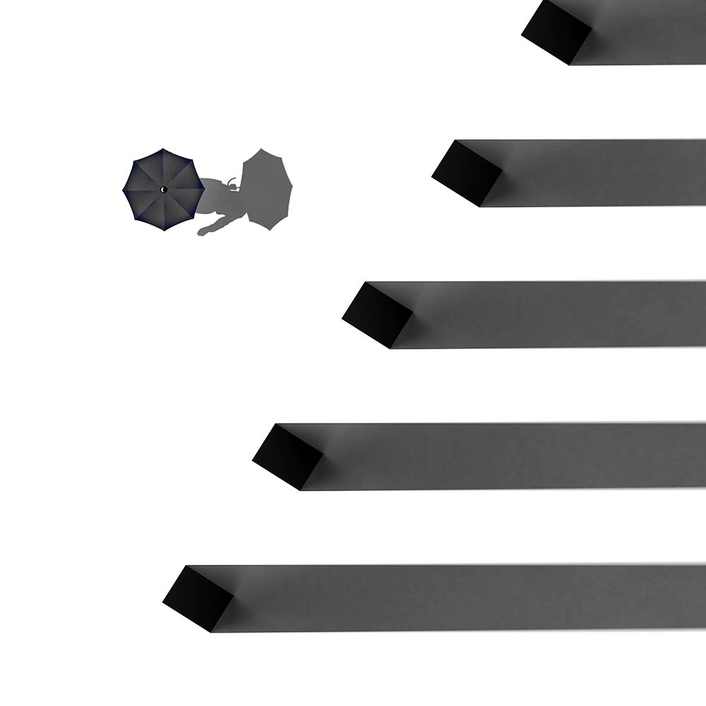 Wall art: Shadows, by Bunjamin, Antonyus