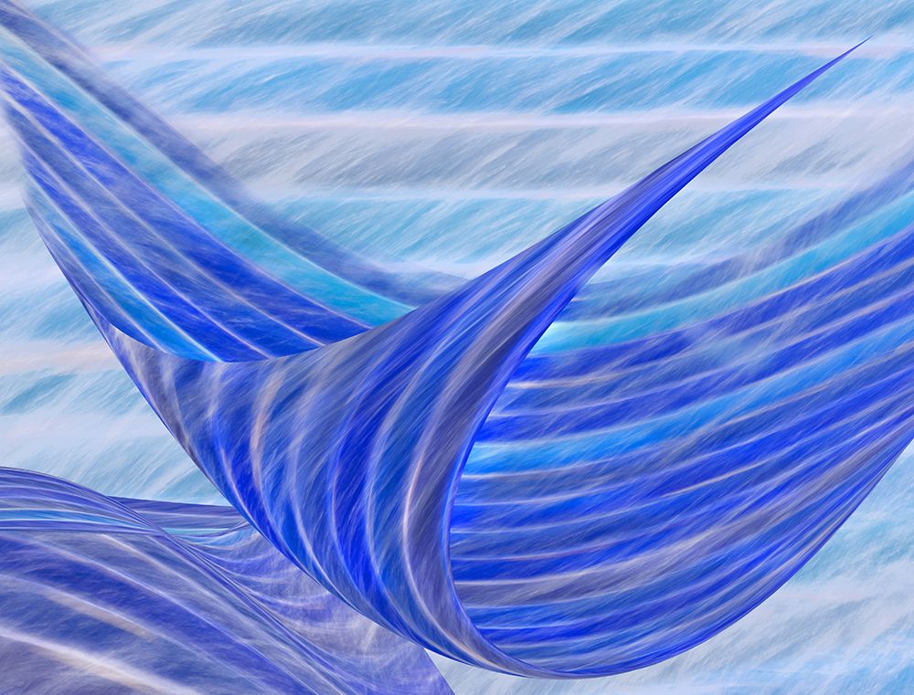 Art Print: Blue Motion
