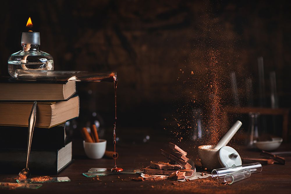 Wall art: Phases of chocolate, by Belenko, Dina