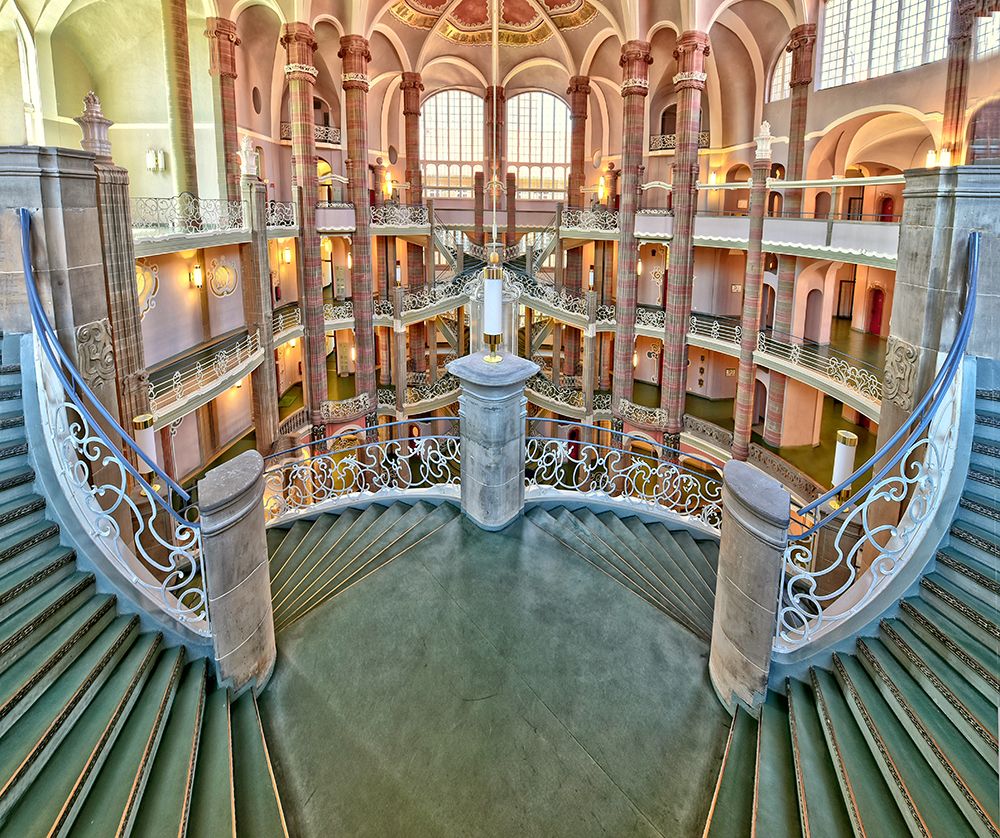 Art Print: Treppenlauf