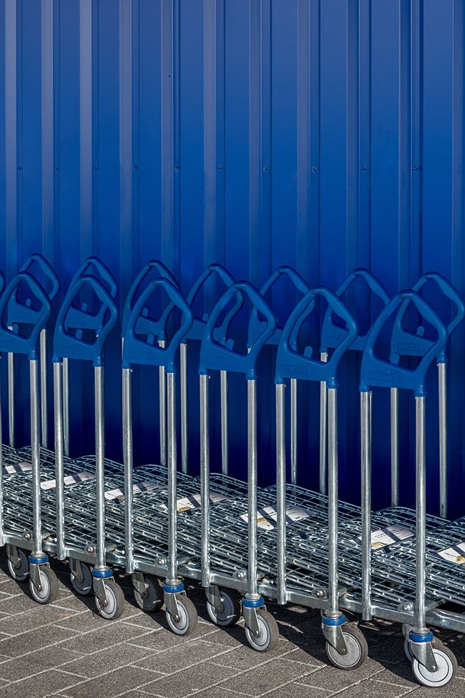 Art Print: Luggage Cars