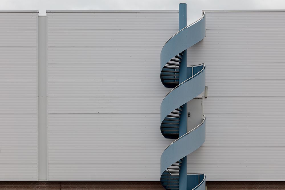 Art Print: The Blue Stair