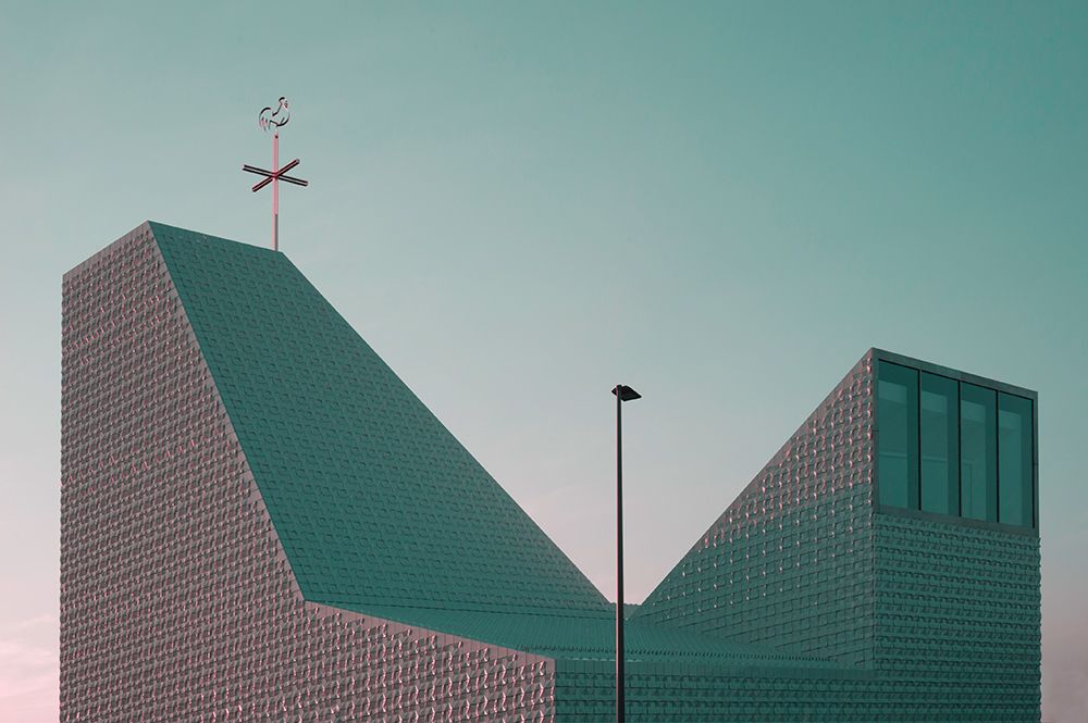 Art Print: Sprungschanze Gottes