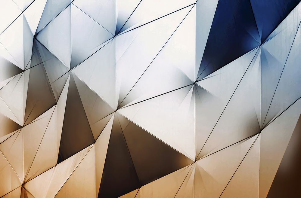 Art Print: triangles art