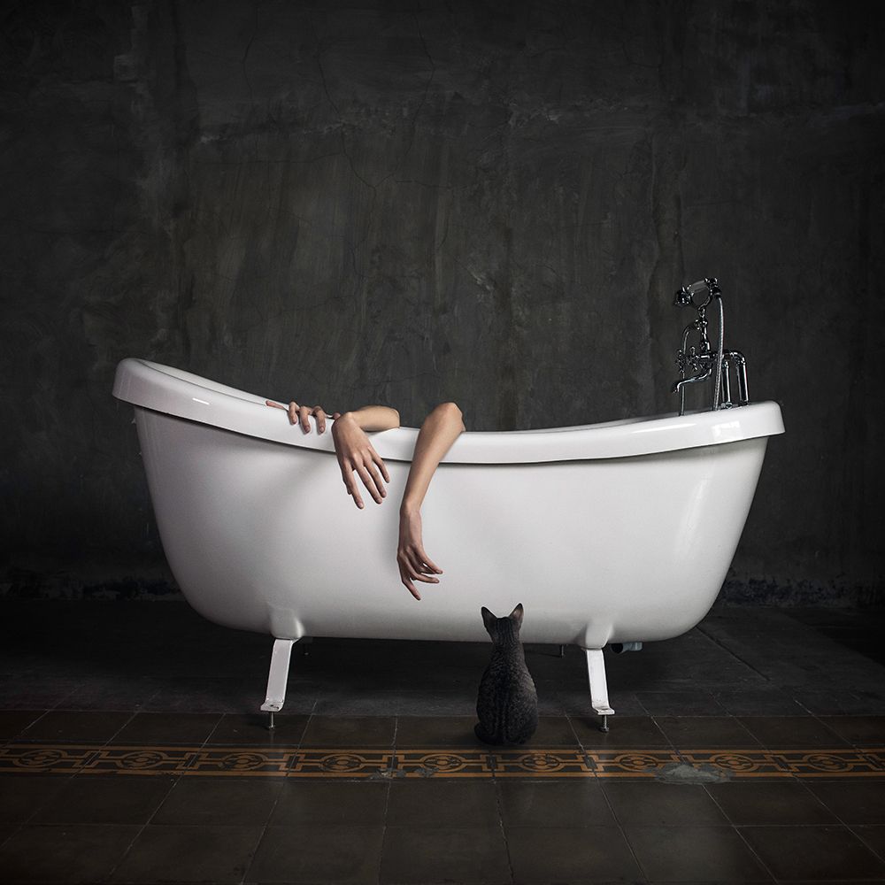 Art Print: Bathroom Stories I