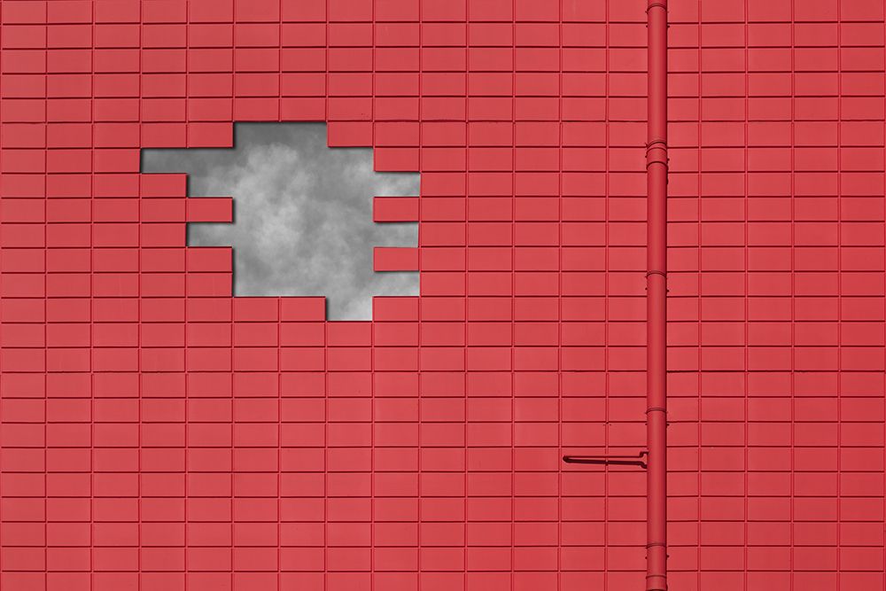 Art Print: A Break In The Wall