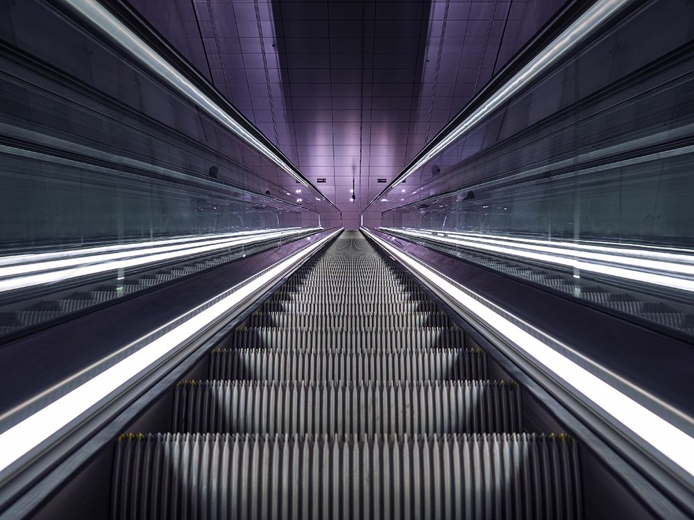 Art Print: Were Going Up