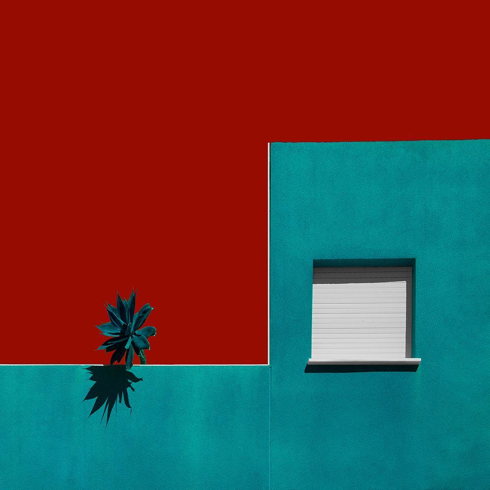 Wall art: A Spanish Roof Garden, by Schuster, Inge