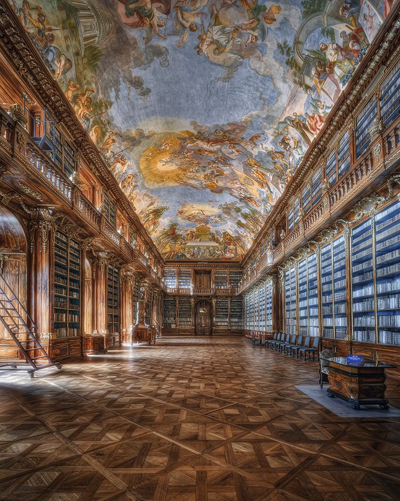 Art Print: Philosophical Hall Strahov Monastery