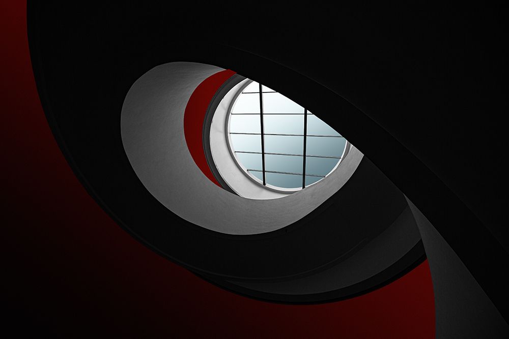 Art Print: Spiral staircase