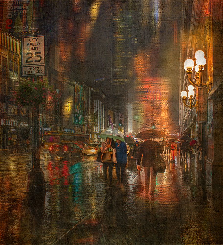Art Print: Rain In The Evening