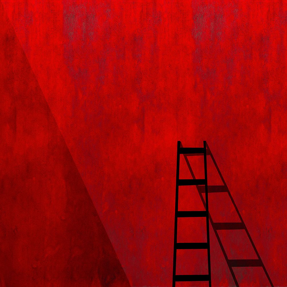 Art Print: The Red Wall