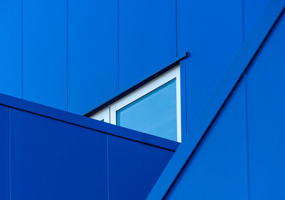 Art Print: Blue in blue