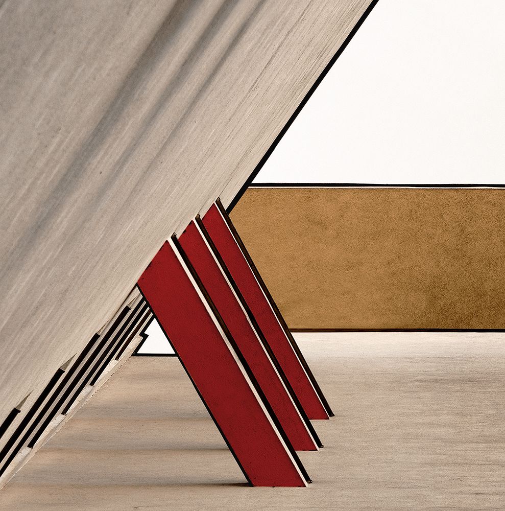 Art Print: concrete trio