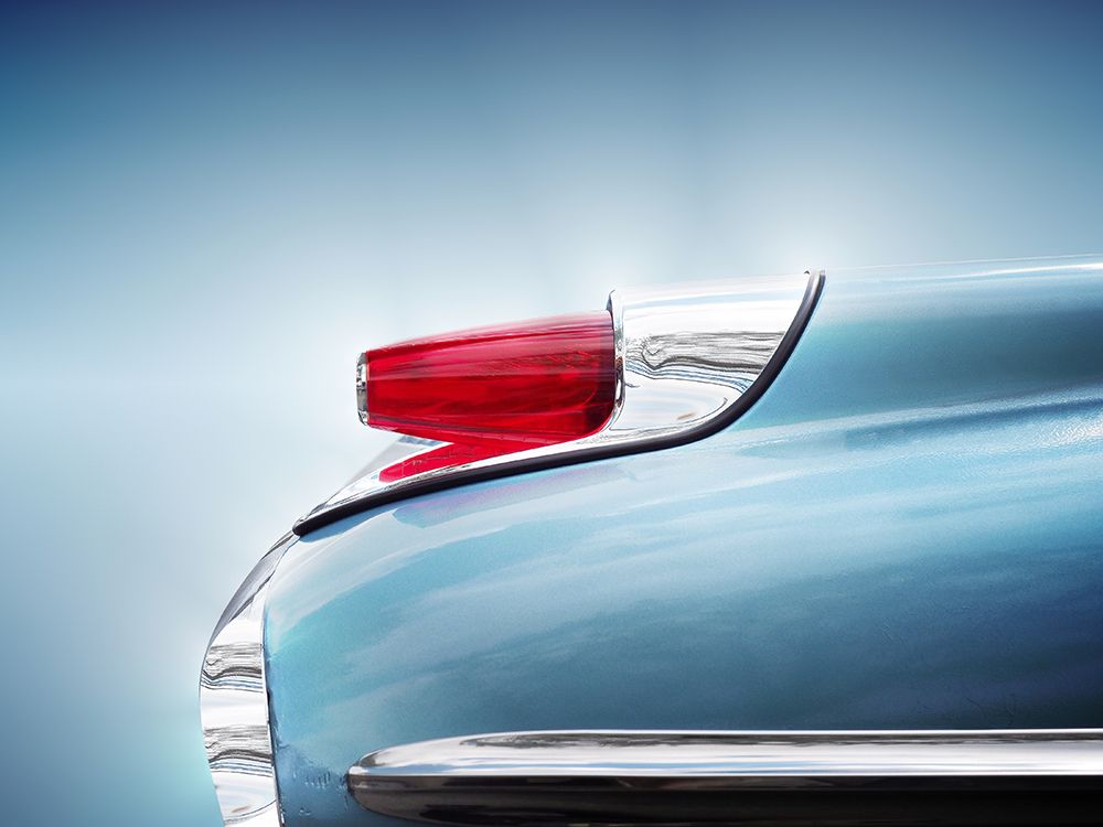 Art Print: Us Classic Car Monterey 1962 Taillight