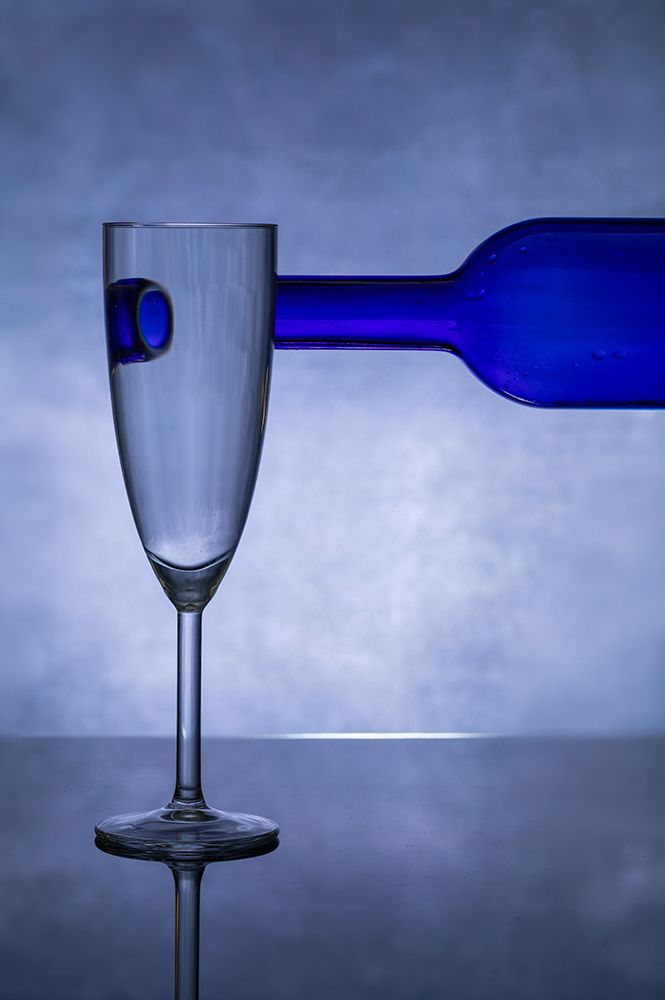 Art Print: Blue Glass #3