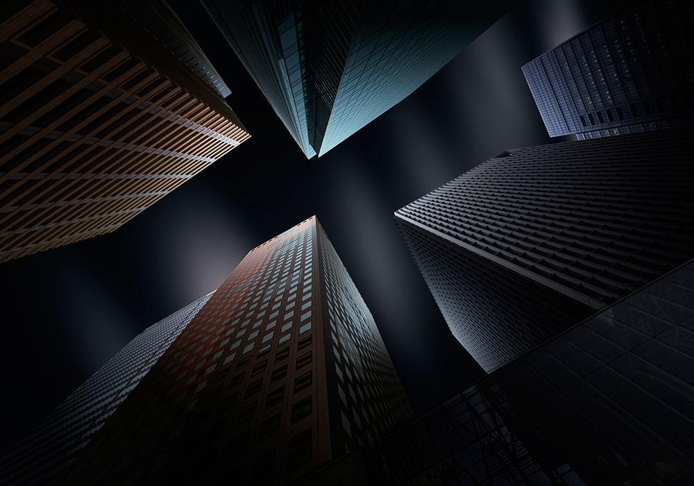 Art Print: Otemachi Skyline