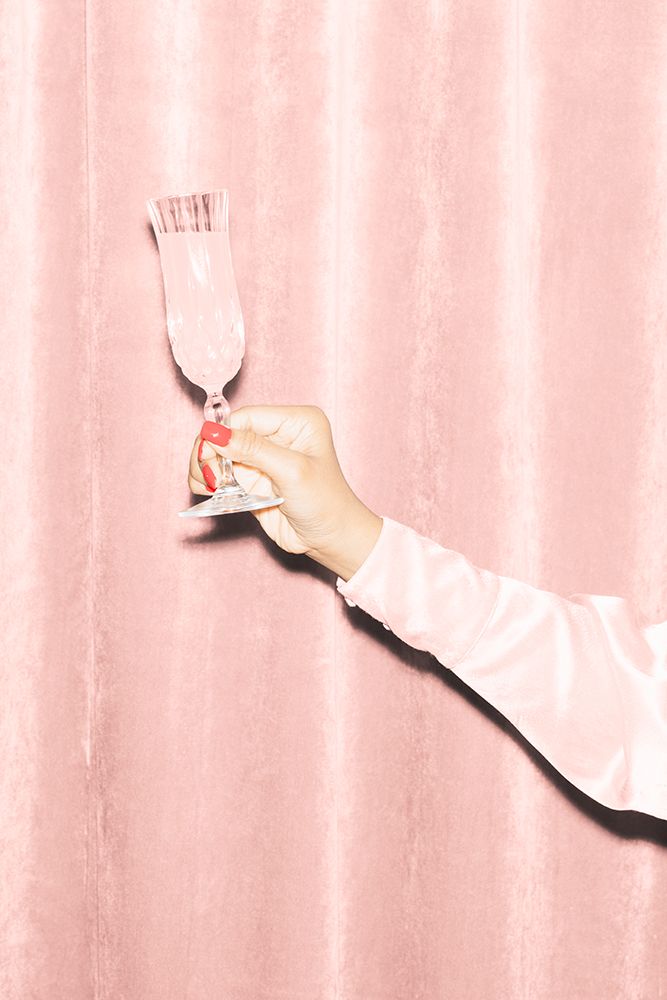 Art Print: Heres To Pink 02