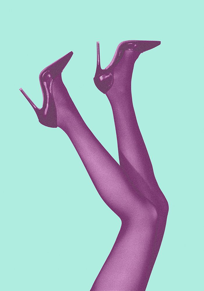Art Print: Kick Up Your Heels #06