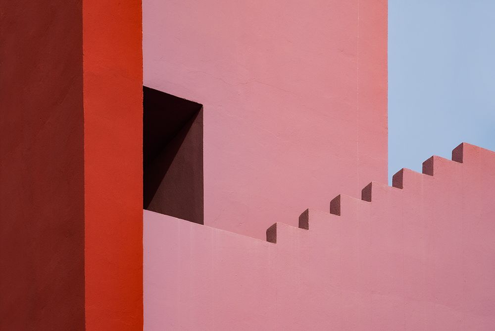 Art Print: Muralla Roja #7