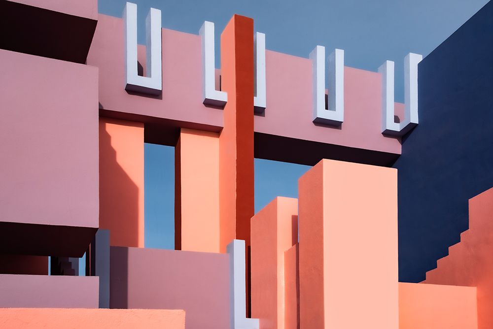 Art Print: Muralla Roja #8