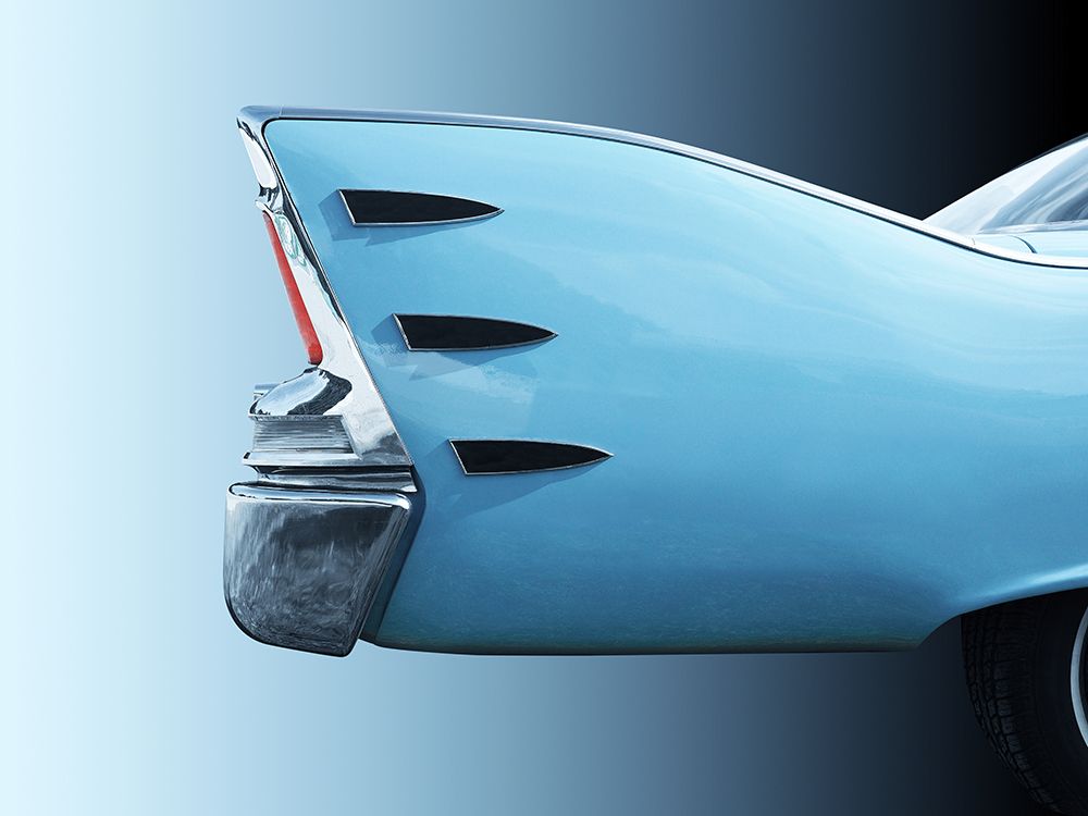 Art Print: American Classic Car Belvedere 1960 Tail Fin