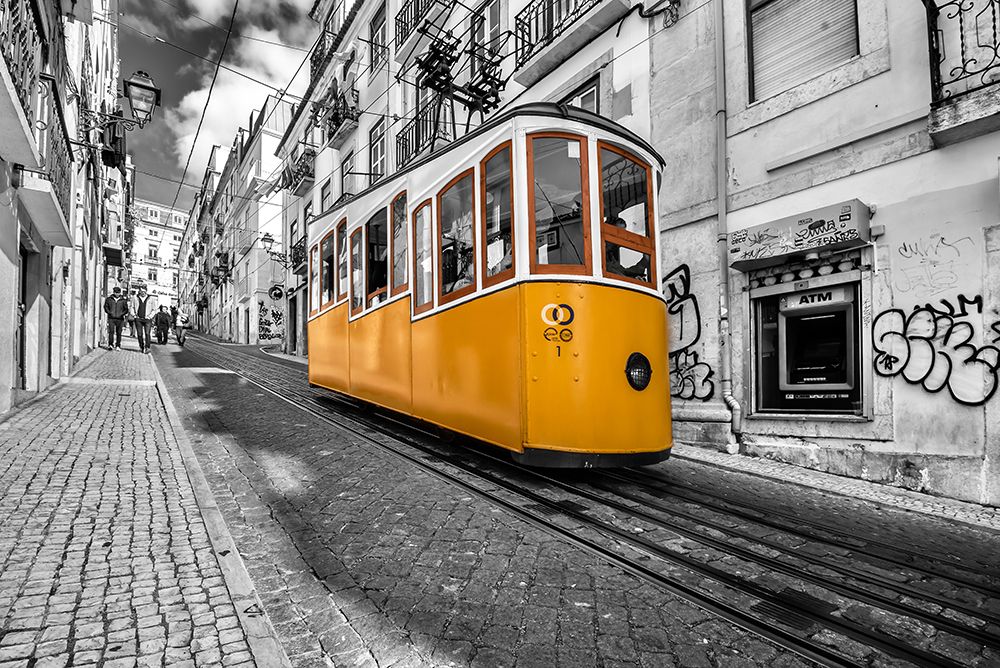 Art Print: Funicular Bairro Alto