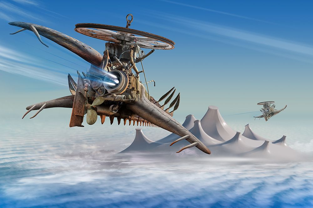 Wall art: Air Pursuit, by Penchev, Radoslav