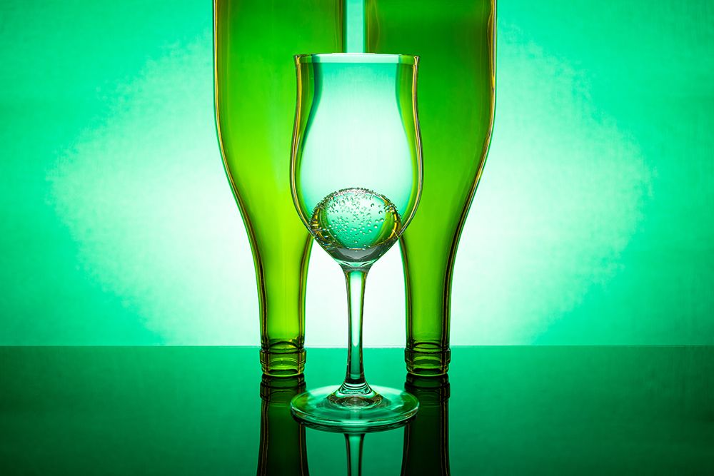 Art Print: Green Glass ,12